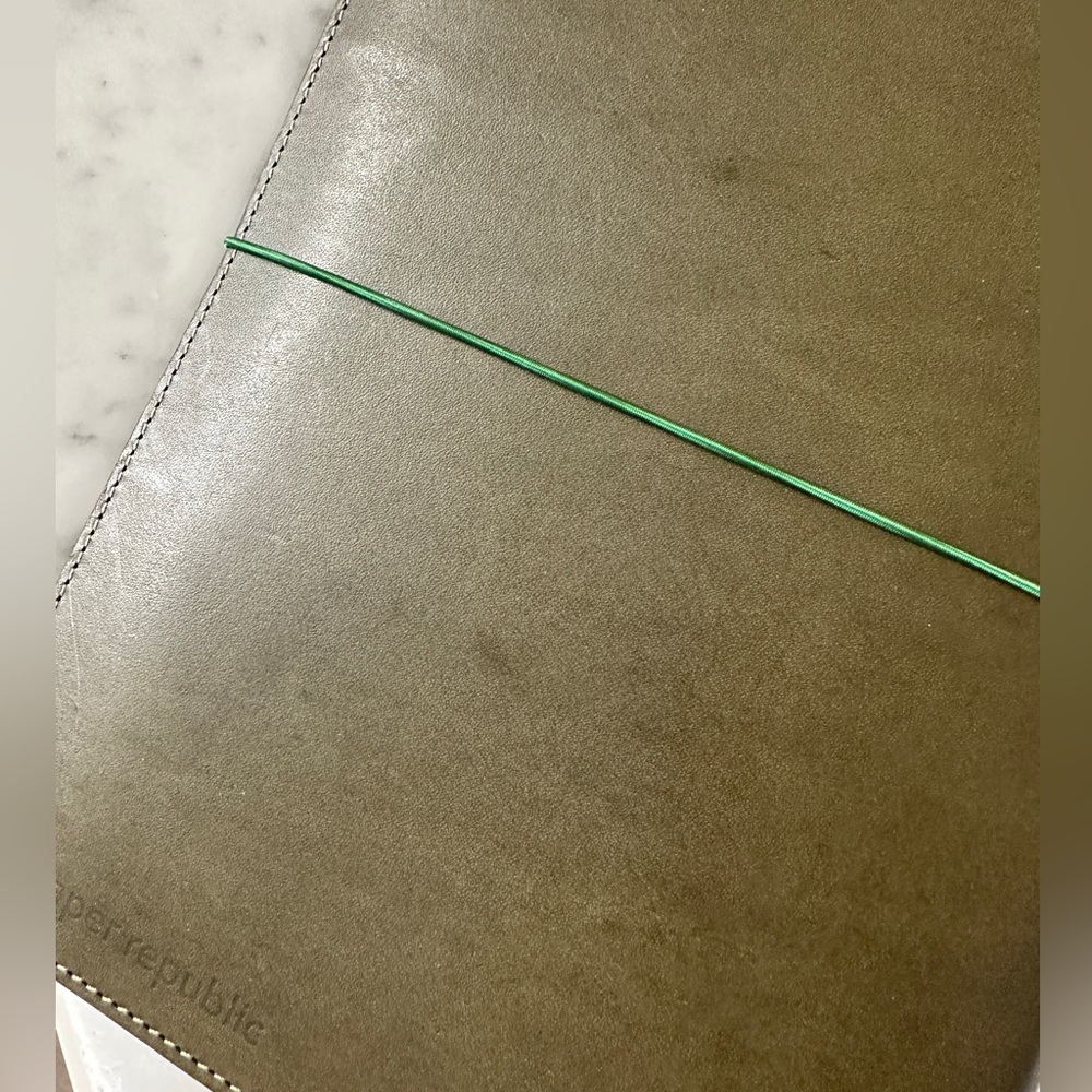 PAPER REPUBLIC Le Portfolio Olive Green A5 Size
** NEW condition - Picture 14 of 15